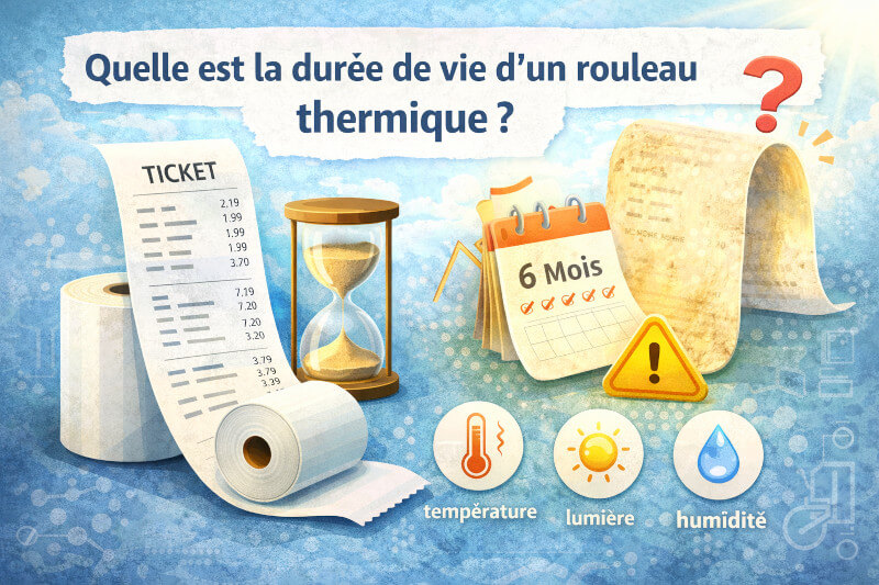 Durée de vie d'un rouleau thermique