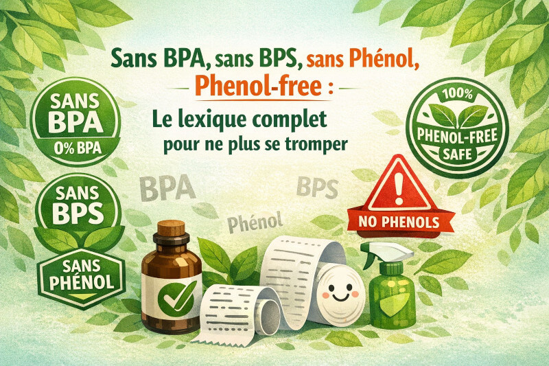 lexique sans bpa, sans phenol, phenol free rouleaux thermiques