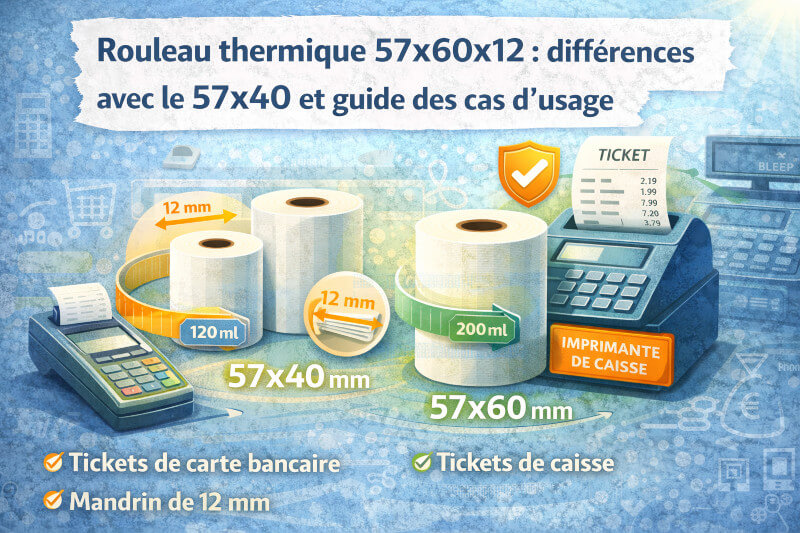 Rouleau thermique 57x60x12