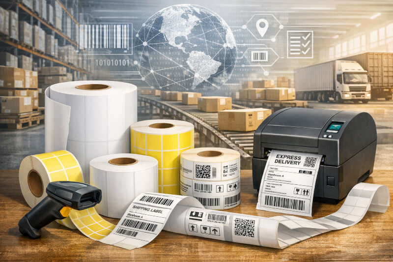 rouleau thermique industrie logistique