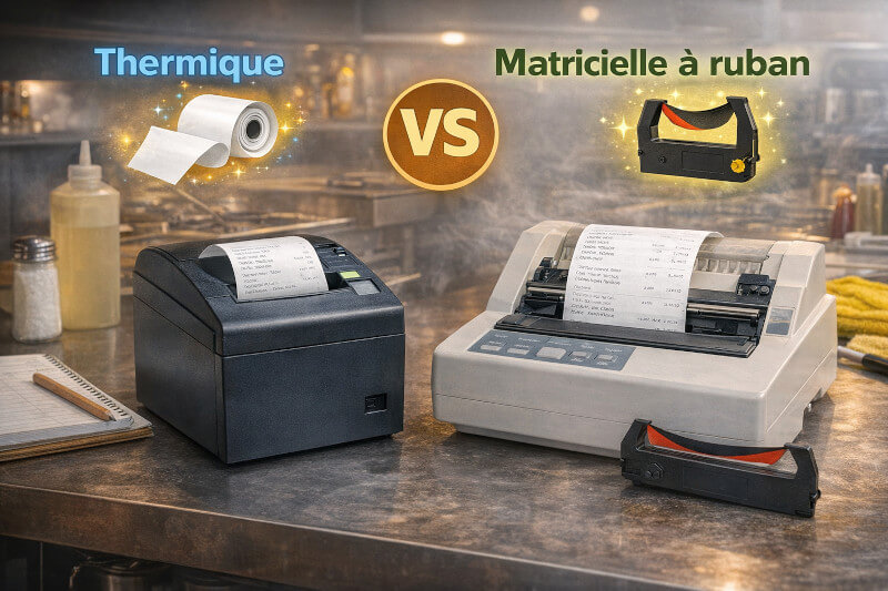 imprimante cuisine thermique ou matricielle